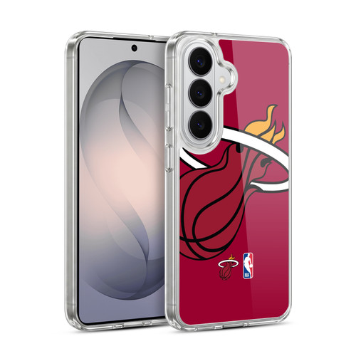 NBA Miami Heat Logo Oversized Soft Gel Case for Samsung Galaxy S26