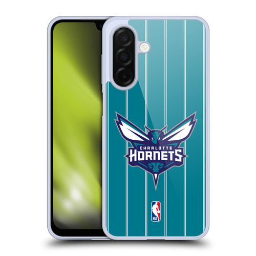 NBA Charlotte Hornets Logo Teal Design Soft Gel Case for Samsung Galaxy A26 5G