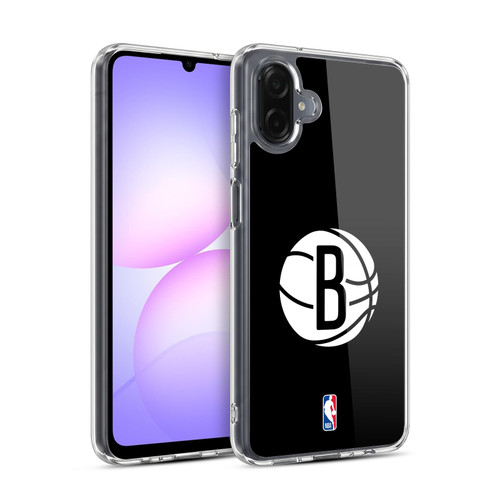 NBA Brooklyn Nets Logo Black Soft Gel Case for Samsung Galaxy A07 5G