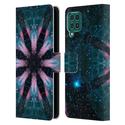 Aimee Stewart Mandala Galactic Leather Book Wallet Case Cover For Samsung Galaxy F62 (2021)