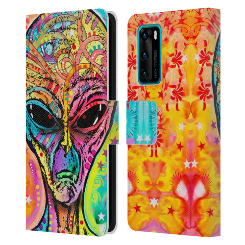 Dean Russo Pop Culture Alien Leather Book Wallet Case Cover For Huawei P40 5G