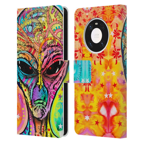 Dean Russo Pop Culture Alien Leather Book Wallet Case Cover For Huawei Mate 40 Pro 5G