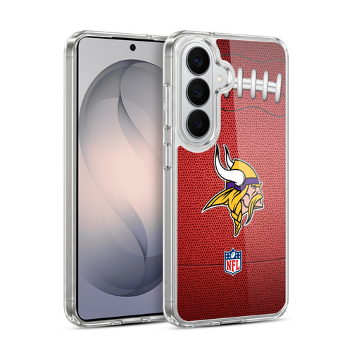 NFL Minnesota Vikings Graphics Football Soft Gel Case for Samsung Galaxy S26 Plus