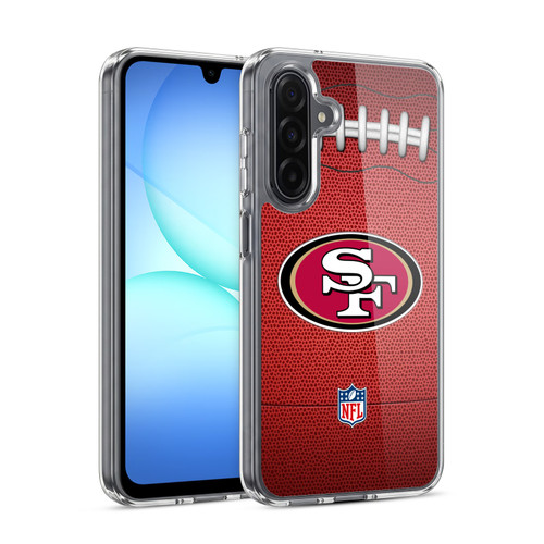 NFL San Francisco 49ers Graphics Football Soft Gel Case for Samsung Galaxy A17 4G / 5G