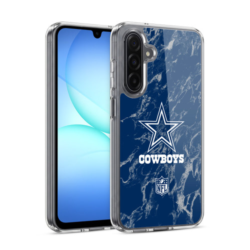 NFL Dallas Cowboys Graphics Coloured Marble Soft Gel Case for Samsung Galaxy A17 4G / 5G
