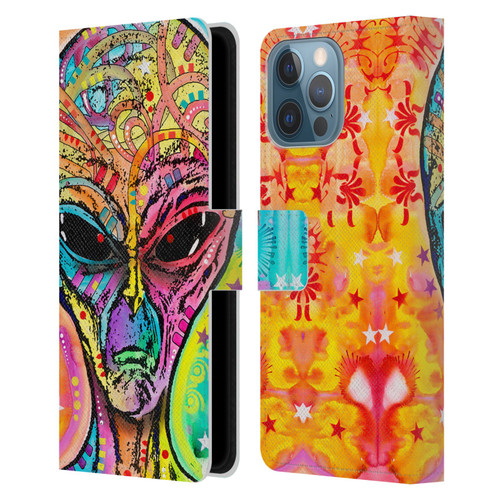Dean Russo Pop Culture Alien Leather Book Wallet Case Cover For Apple iPhone 13 Pro Max