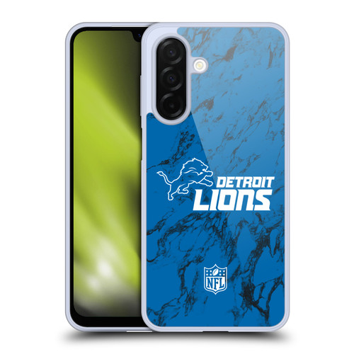 NFL Detroit Lions Graphics Coloured Marble Soft Gel Case for Samsung Galaxy A26 5G