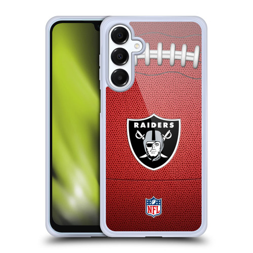 NFL Las Vegas Raiders Graphics Football Soft Gel Case for Samsung Galaxy A16 5G & MagSafe