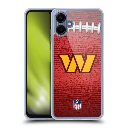 NFL Washington Football Team Graphics Football Soft Gel Case for Samsung Galaxy A06 4G / 5G