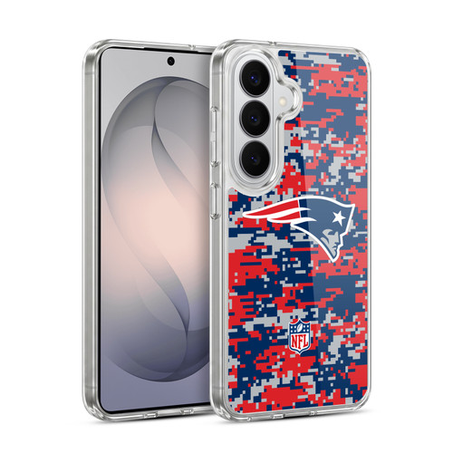 NFL New England Patriots Graphics Digital Camouflage Soft Gel Case for Samsung Galaxy S26