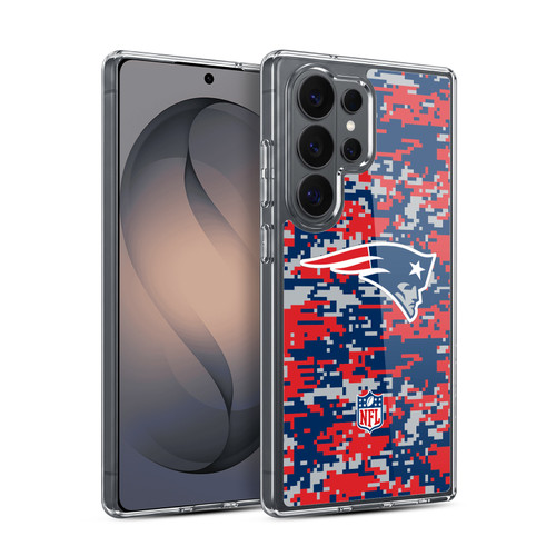 NFL New England Patriots Graphics Digital Camouflage Soft Gel Case for Samsung Galaxy S26 Ultra