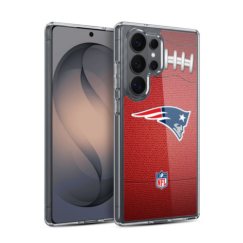 NFL New England Patriots Graphics Football Soft Gel Case for Samsung Galaxy S26 Ultra