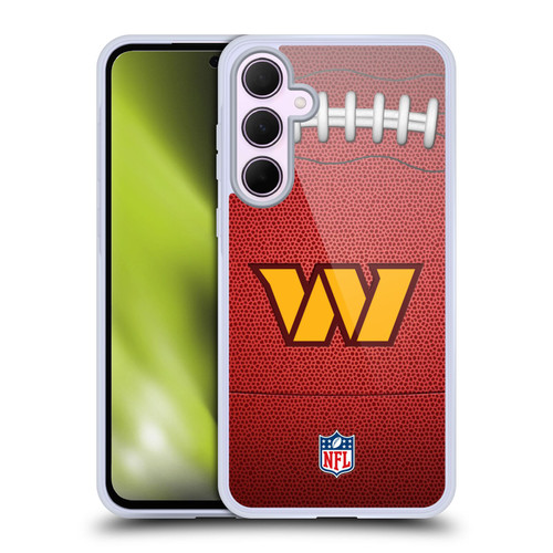 NFL Washington Football Team Graphics Football Soft Gel Case for Samsung Galaxy A35 5G