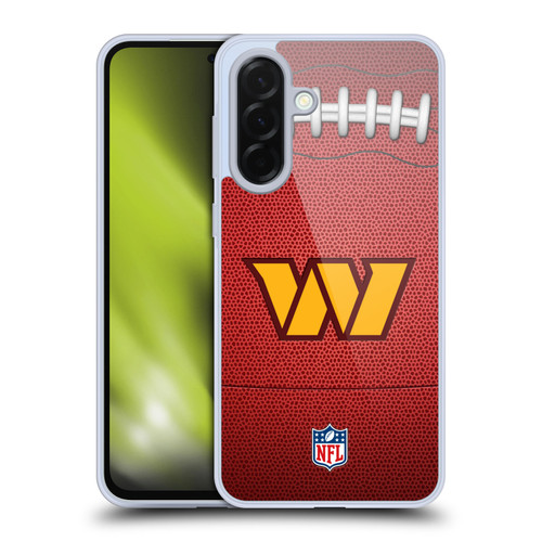 NFL Washington Football Team Graphics Football Soft Gel Case for Samsung Galaxy A36 5G