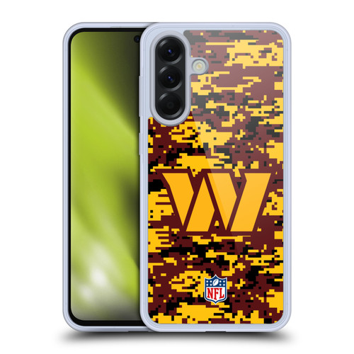 NFL Washington Football Team Graphics Digital Camouflage Soft Gel Case for Samsung Galaxy A56 5G