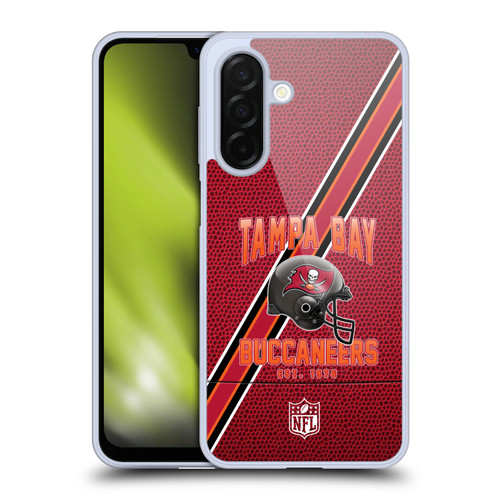 NFL Tampa Bay Buccaneers Logo Art Football Stripes Soft Gel Case for Samsung Galaxy A26 5G