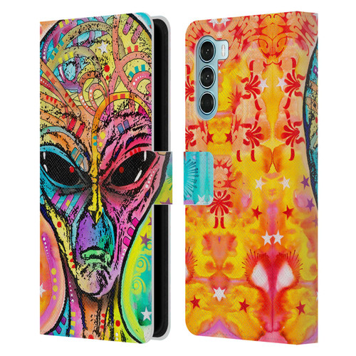 Dean Russo Pop Culture Alien Leather Book Wallet Case Cover For Motorola Edge S30 / Moto G200 5G