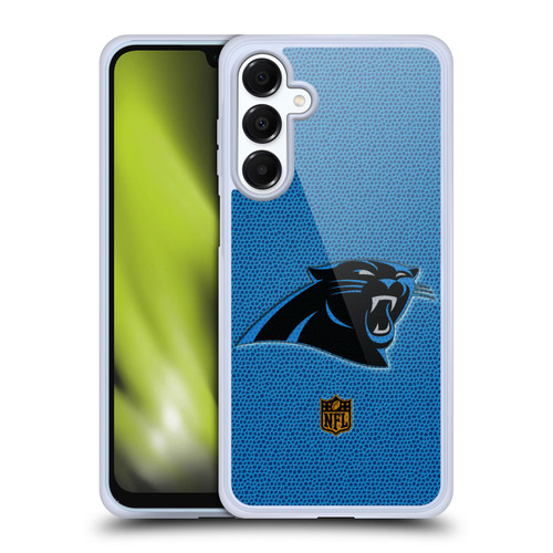 NFL Carolina Panthers Logo Football Soft Gel Case for Samsung Galaxy A16 5G & MagSafe
