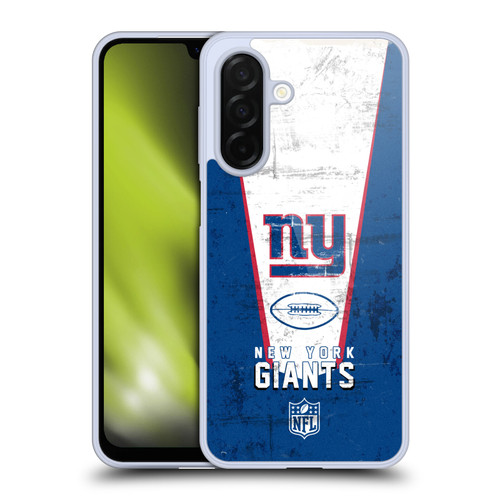NFL New York Giants Logo Art Banner Soft Gel Case for Samsung Galaxy A26 5G