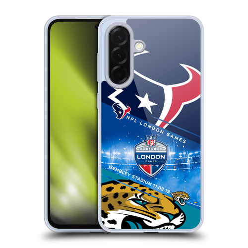 NFL 2019 London Games Texans VS. Jaguars Soft Gel Case for Samsung Galaxy A36 5G
