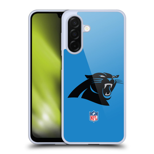 NFL Carolina Panthers Logo Plain Soft Gel Case for Samsung Galaxy A26 5G