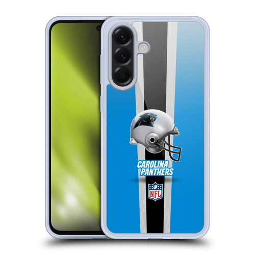 NFL Carolina Panthers Logo Helmet Soft Gel Case for Samsung Galaxy A56 5G