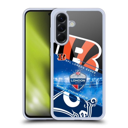 NFL 2019 London Games Bengals VS. Rams Soft Gel Case for Samsung Galaxy A56 5G