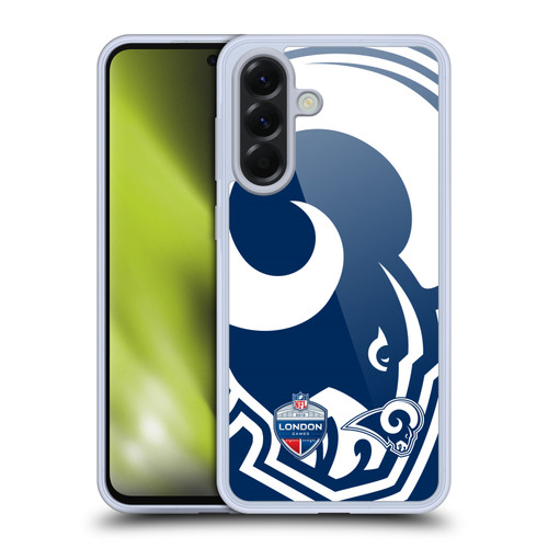 NFL 2019 London Games Oversized Rams Soft Gel Case for Samsung Galaxy A56 5G