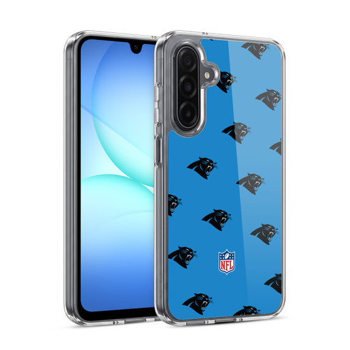 NFL Carolina Panthers Artwork Patterns Soft Gel Case for Samsung Galaxy A17 4G / 5G