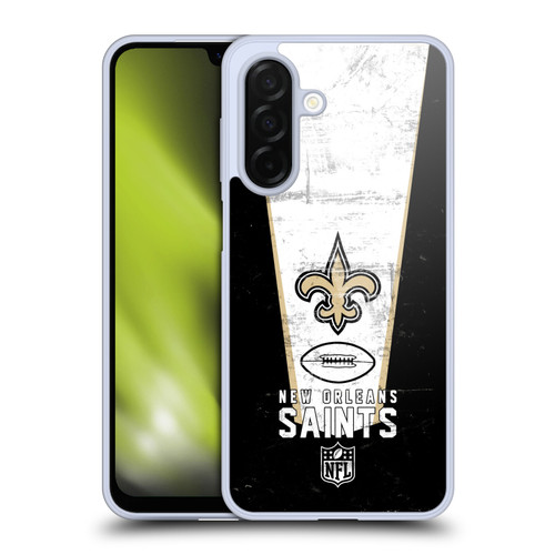 NFL New Orleans Saints Logo Art Banner Soft Gel Case for Samsung Galaxy A26 5G
