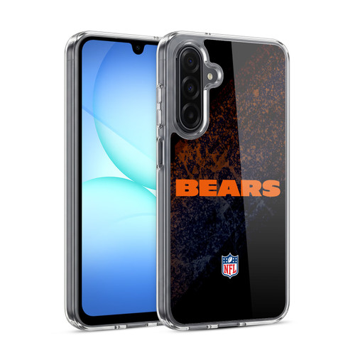 NFL Chicago Bears Logo Blur Soft Gel Case for Samsung Galaxy A17 4G / 5G