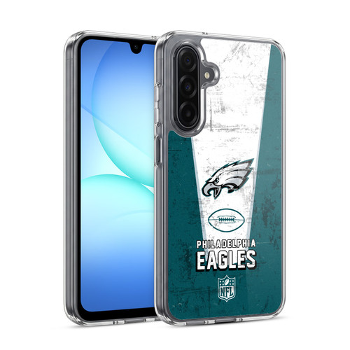 NFL Philadelphia Eagles Logo Art Banner Soft Gel Case for Samsung Galaxy A17 4G / 5G