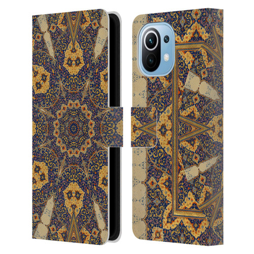 Aimee Stewart Mandala Ancient Script Leather Book Wallet Case Cover For Xiaomi Mi 11