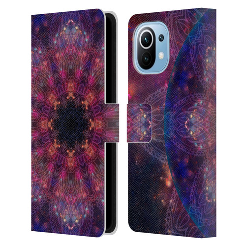 Aimee Stewart Mandala Galactic 2 Leather Book Wallet Case Cover For Xiaomi Mi 11