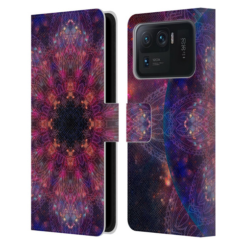 Aimee Stewart Mandala Galactic 2 Leather Book Wallet Case Cover For Xiaomi Mi 11 Ultra