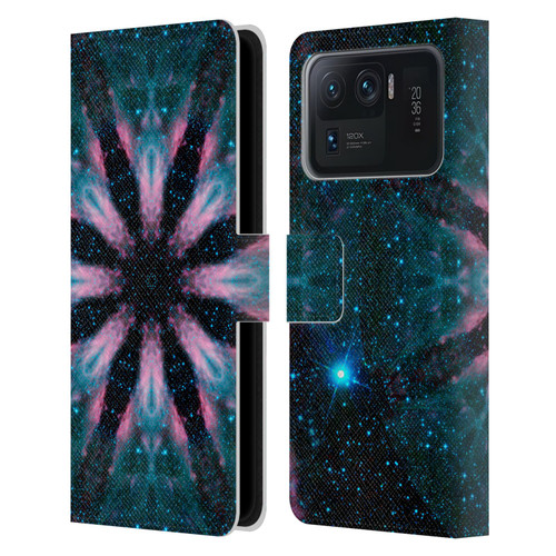 Aimee Stewart Mandala Galactic Leather Book Wallet Case Cover For Xiaomi Mi 11 Ultra