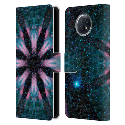Aimee Stewart Mandala Galactic Leather Book Wallet Case Cover For Xiaomi Redmi Note 9T 5G