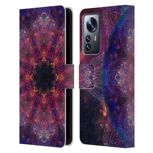 Aimee Stewart Mandala Galactic 2 Leather Book Wallet Case Cover For Xiaomi 12 Pro