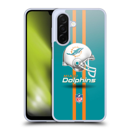 NFL Miami Dolphins Logo Helmet Soft Gel Case for Samsung Galaxy A26 5G