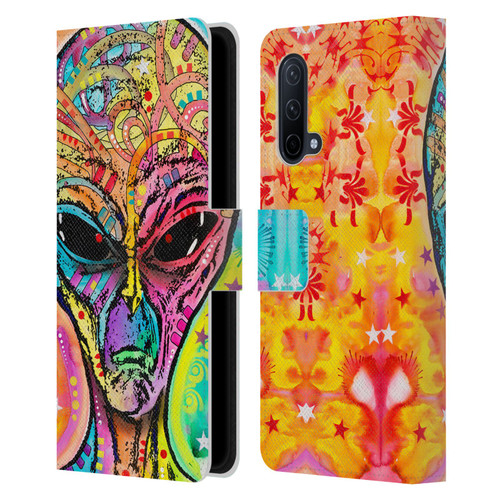 Dean Russo Pop Culture Alien Leather Book Wallet Case Cover For OnePlus Nord CE 5G
