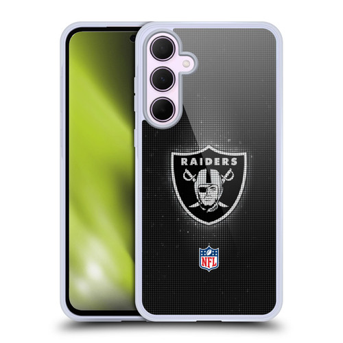 NFL Las Vegas Raiders Artwork LED Soft Gel Case for Samsung Galaxy A35 5G