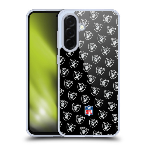 NFL Las Vegas Raiders Artwork Patterns Soft Gel Case for Samsung Galaxy A36 5G