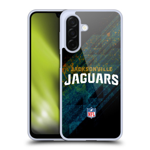 NFL Jacksonville Jaguars Logo Blur Soft Gel Case for Samsung Galaxy A26 5G