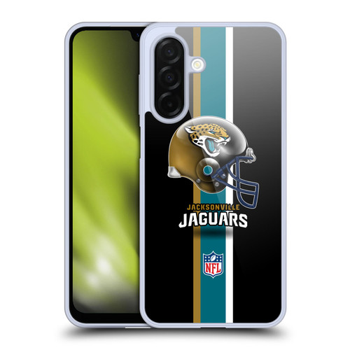 NFL Jacksonville Jaguars Logo Helmet Soft Gel Case for Samsung Galaxy A26 5G