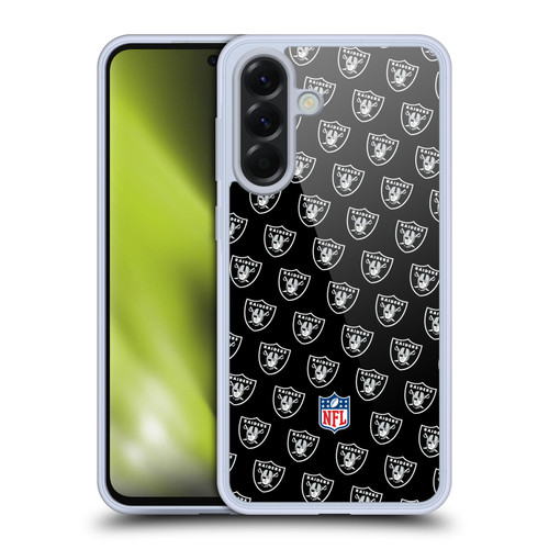 NFL Las Vegas Raiders Artwork Patterns Soft Gel Case for Samsung Galaxy A56 5G