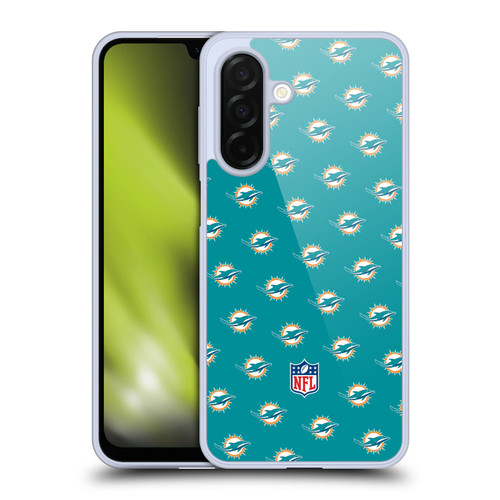 NFL Miami Dolphins Artwork Patterns Soft Gel Case for Samsung Galaxy A26 5G