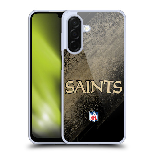 NFL New Orleans Saints Logo Blur Soft Gel Case for Samsung Galaxy A26 5G