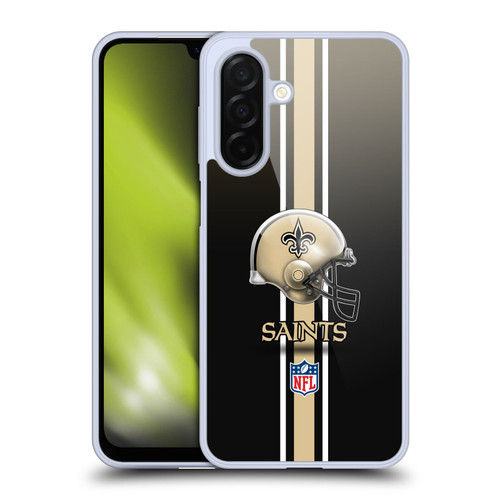 NFL New Orleans Saints Logo Helmet Soft Gel Case for Samsung Galaxy A26 5G