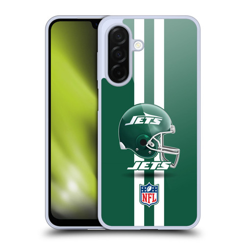 NFL New York Jets Logo Helmet Soft Gel Case for Samsung Galaxy A26 5G