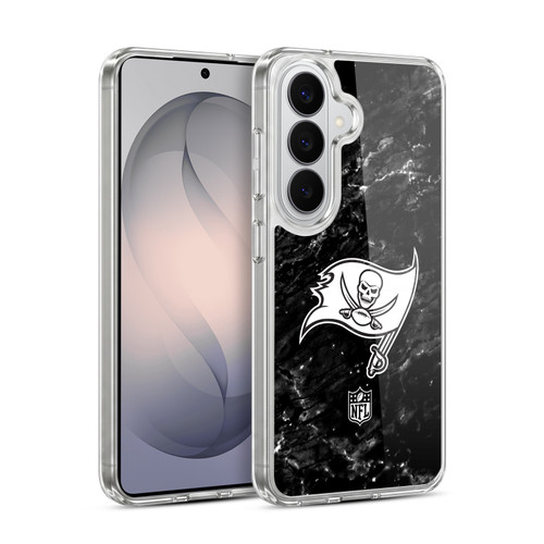 NFL Tampa Bay Buccaneers Artwork Marble Soft Gel Case for Samsung Galaxy S26